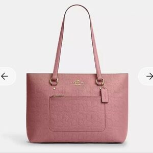 Coach Signature Station Tote